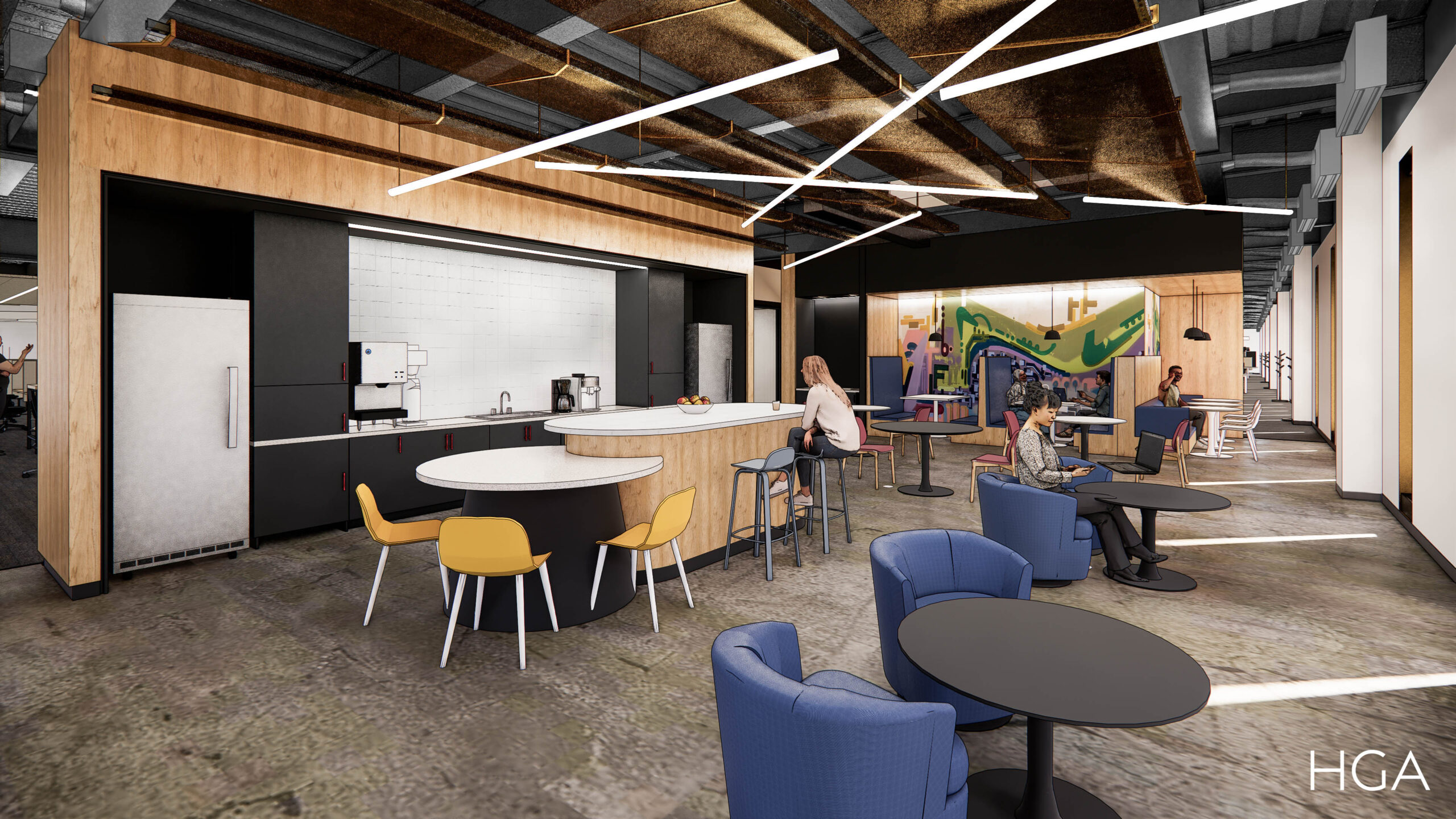 Xcel Energy Office Minneapolis Rendering HGA